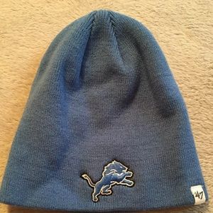 DETROIT LIONS NFL YOUTH BEANIE CAP HAT 47 BRAND